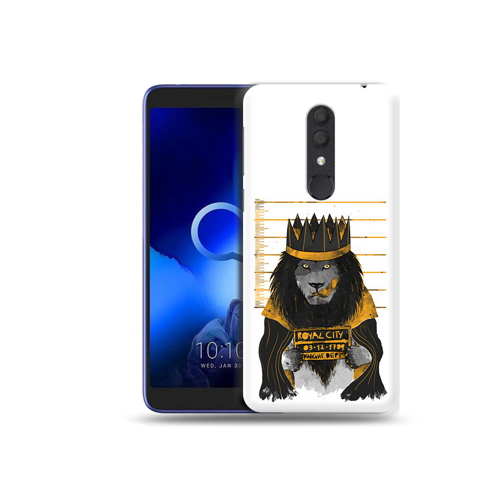 

Чехол MyPads Tocco для Alcatel 1X лев в законе (PT133941.659.435), Прозрачный, Tocco