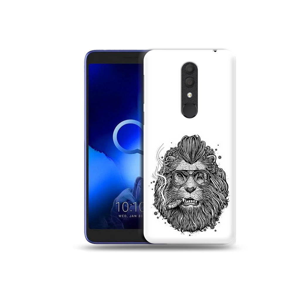 

Чехол MyPads Tocco для Alcatel 1X курящий лев (PT133941.659.432), Прозрачный, Tocco