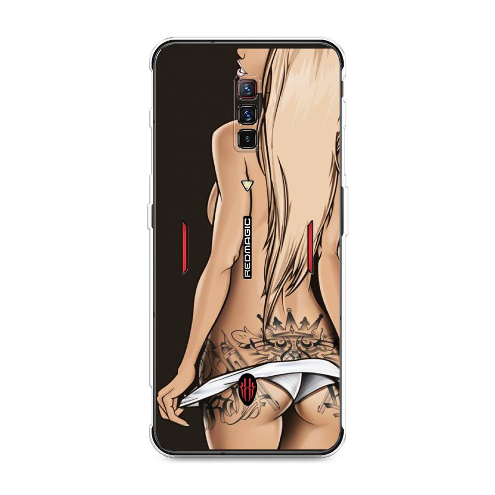 

Чехол на ZTE Nubia Red Magic 6 "Обнаженная девушка", 135150-6