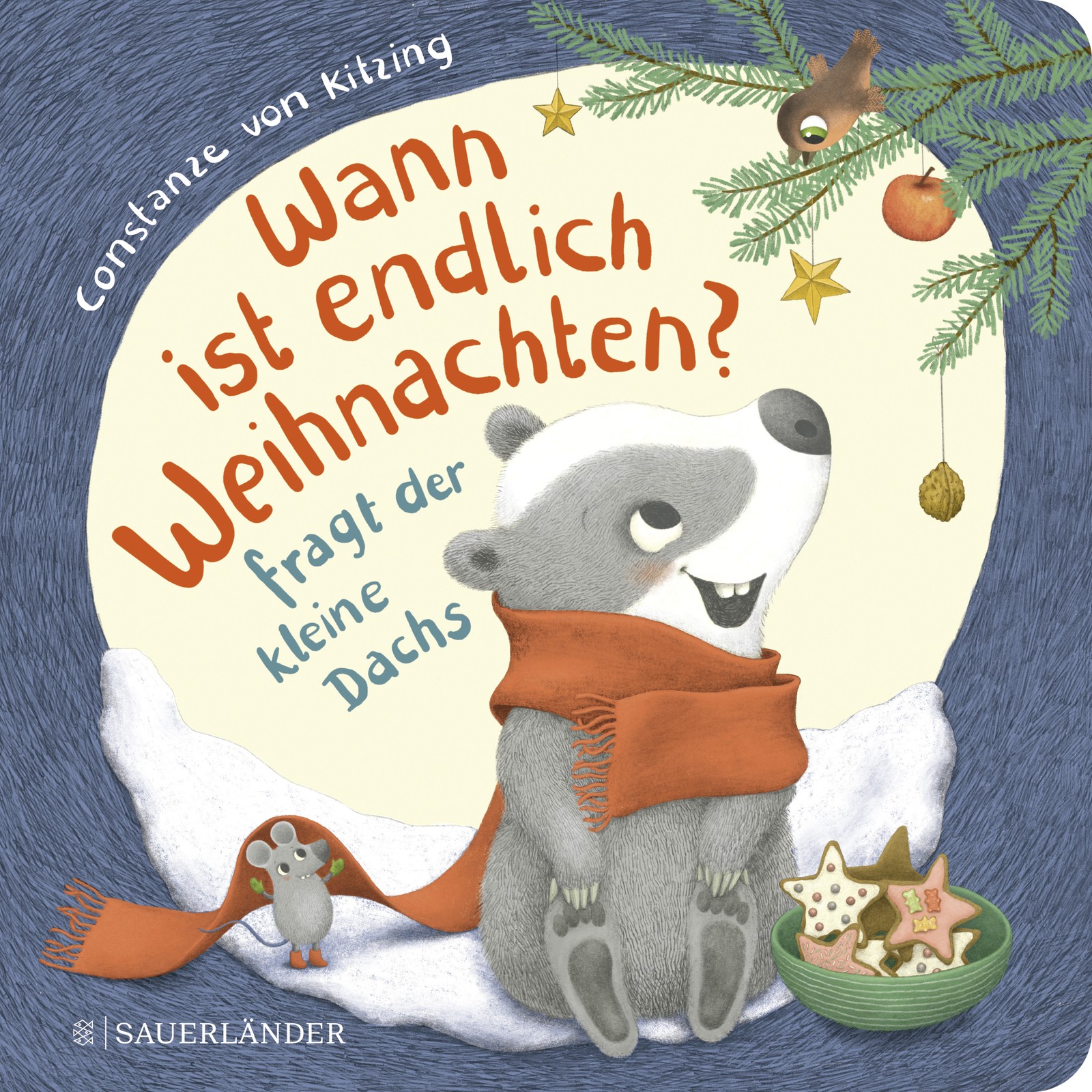 

Wann ist endlich Weihnachten Fragt der kleine Dachs