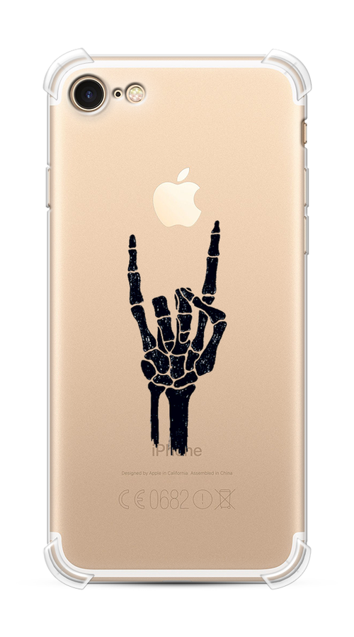 

Чехол Awog на Apple iPhone SE 2022 / Айфон SE 2022 "Rock for a skeleton", Разноцветный, 14851-1