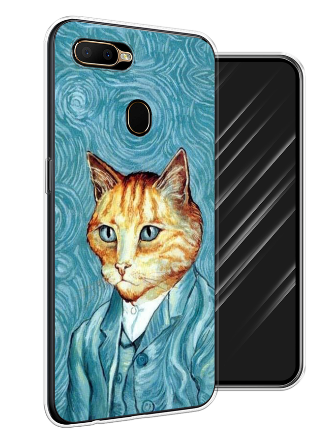 

Чехол Awog на Oppo A5s "Кот Ван Гог", Разноцветный, 252350-2