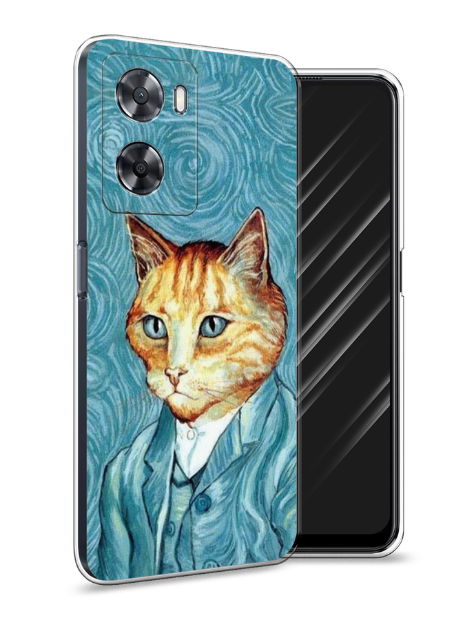 

Чехол Awog на Oppo A57 4G/A77 4G/A77s 4G/A57s "Кот Ван Гог", Разноцветный, 2510350-2