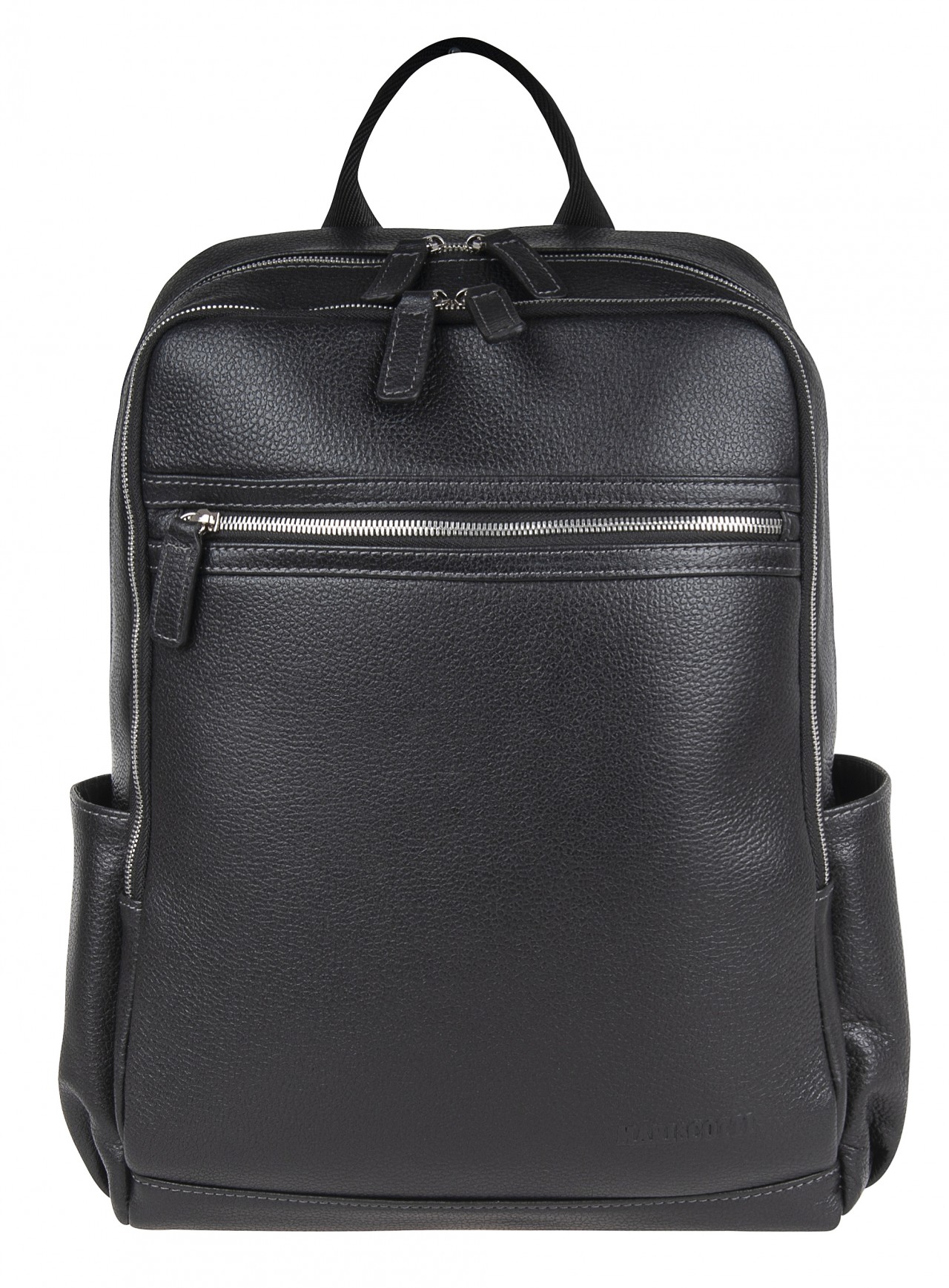 Рюкзак мужской Franchesco Mariscotti 2-718 черный, 39х28х13 см