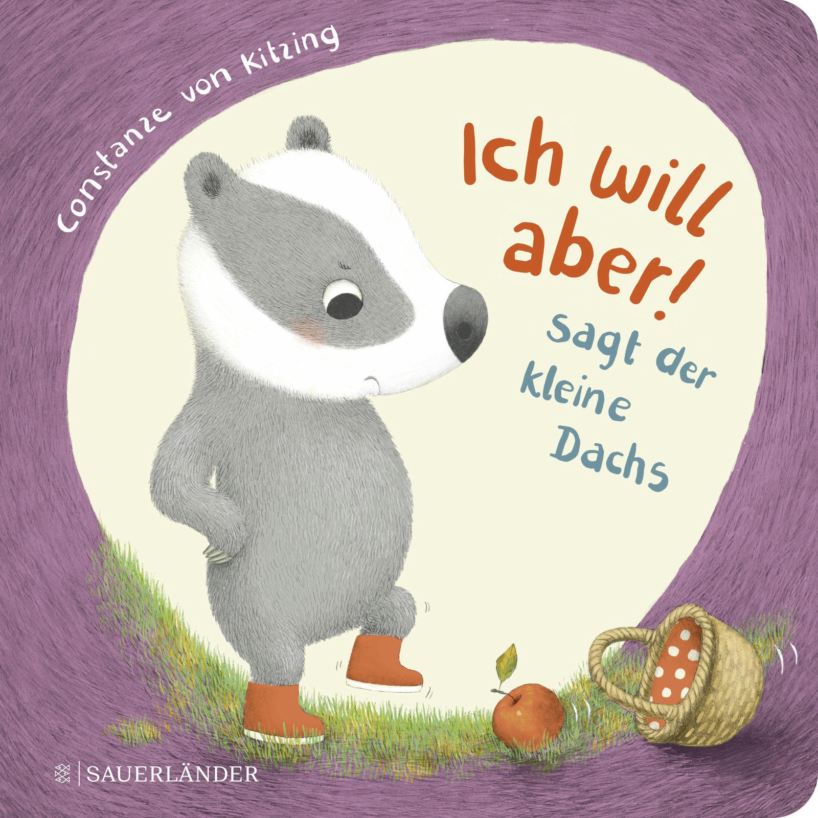 

"Ich will aber!", sagt der kleine Dachs