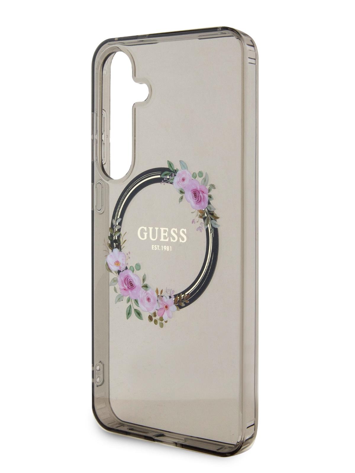 Чехол Guess для Samsung Galaxy S24+ с MagSafe Hard Black