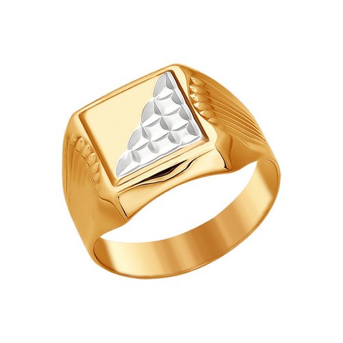 

Кольцо из красного золота р. 19,5 SOKOLOV 014097, 014097