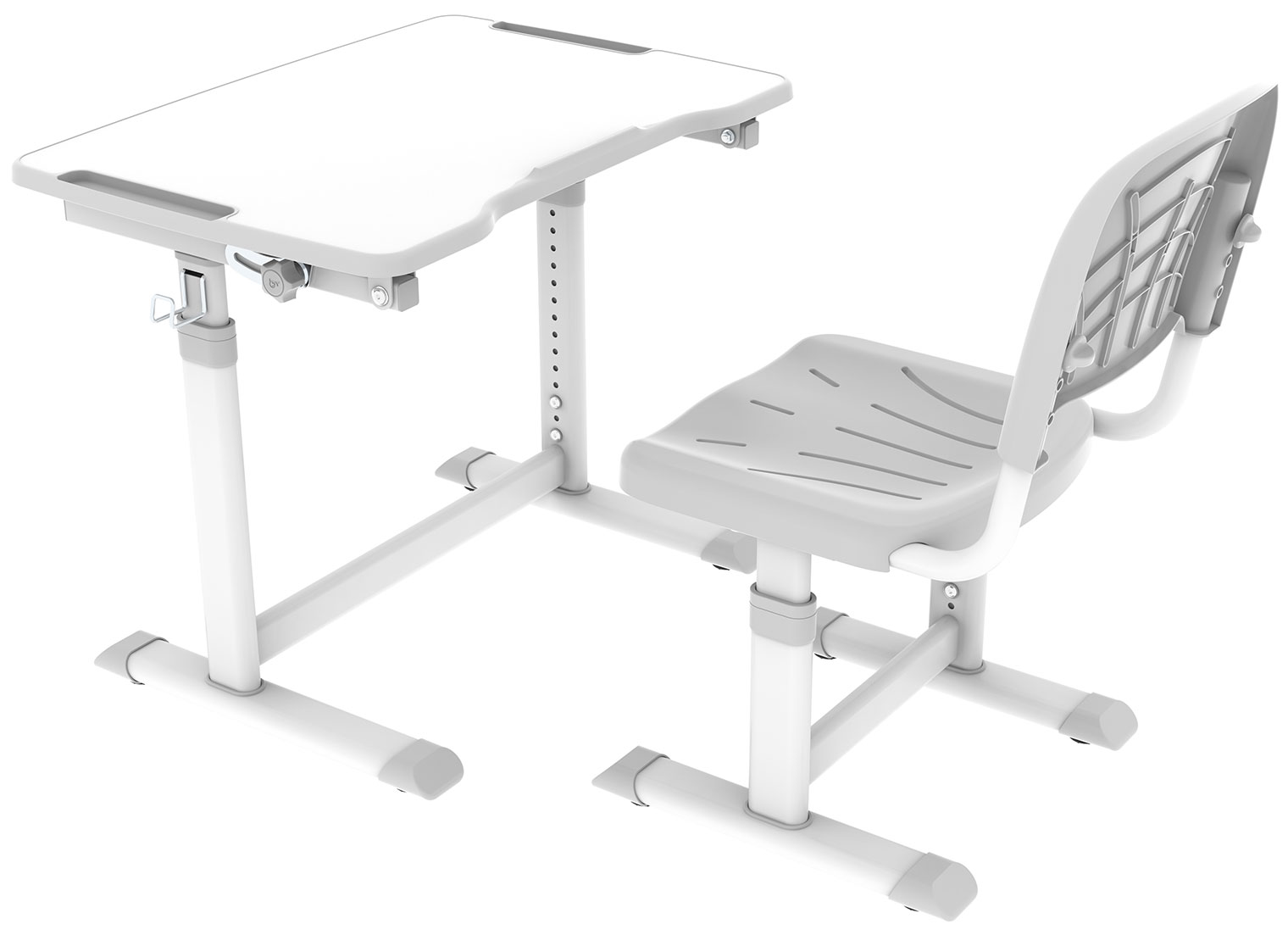 фото Комплект парта, стул трансформеры cubby olea grey 222042 nobrand