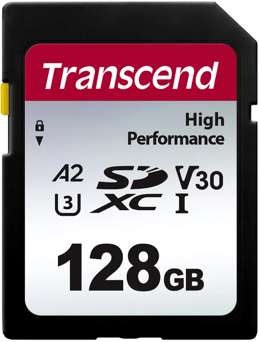 Карта памяти Transcend 128GB SDXC (TS128GSDC330S)