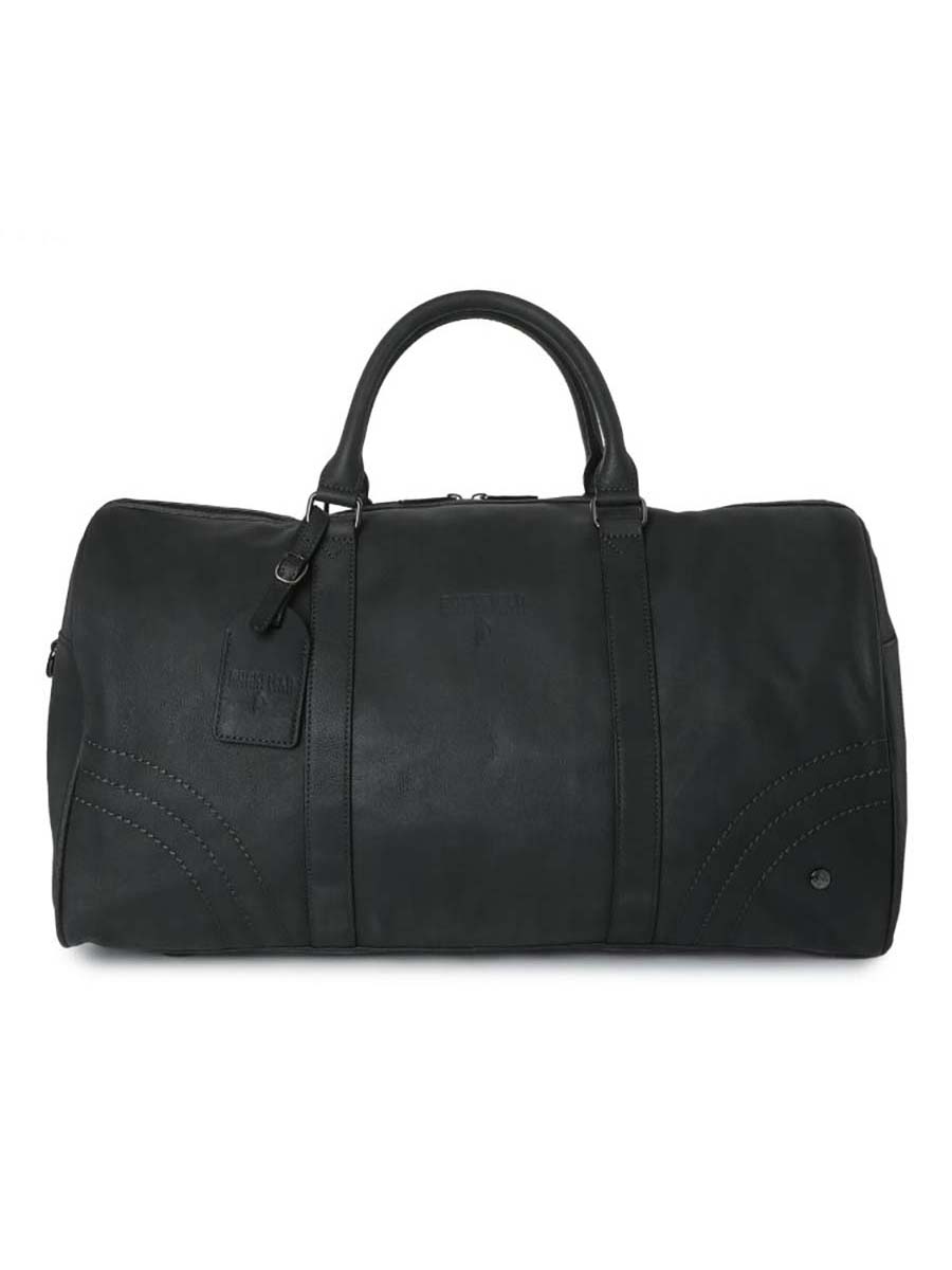фото Дорожная сумка мужская ruckfield r-es01 черная, 50х24х30 см