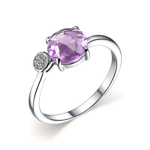 

Кольцо из серебра с аметистом р. 18 Dewi 902018044, 902018044