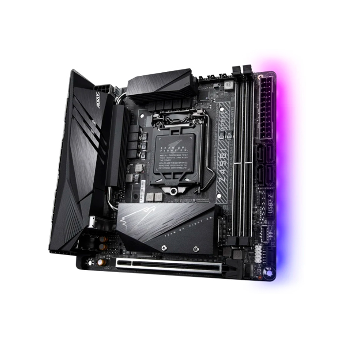 фото Материнская плата gigabyte z490i aorus ultra