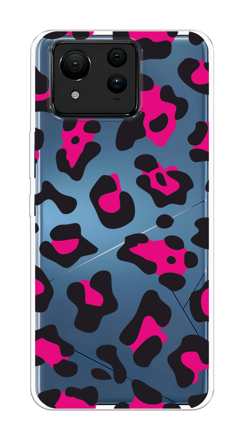 

Чехол на Asus ZenFone 11 Ultra "Pink cow spots", Черный;розовый, 45250-1