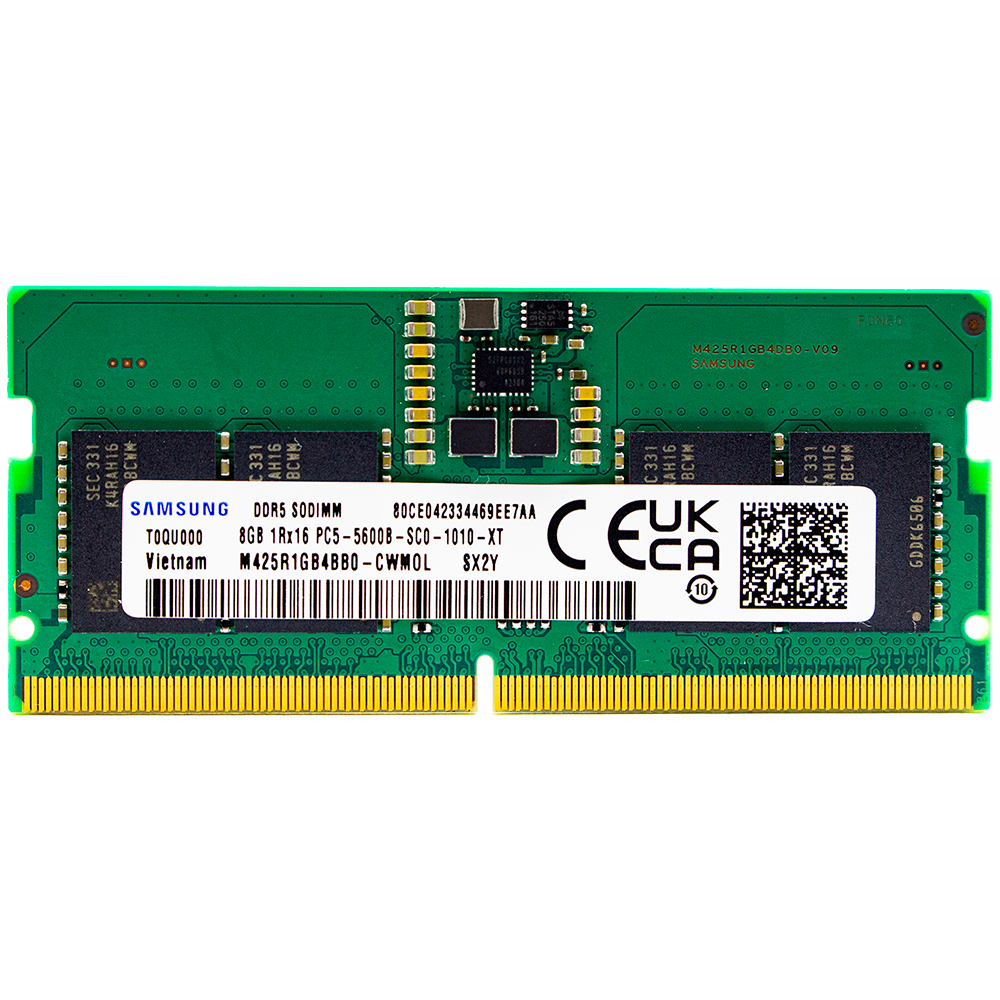 Модуль памяти для ноутбука SODIMM DDR5 8GB PC44800 5600МГц Samsung M425R1GB4BB0-CWMOL