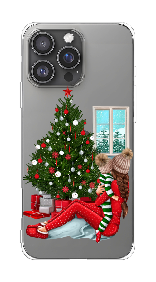 

Чехол на Apple iPhone 16 Pro Max "Новый год с мамой", Красный;зеленый;голубой, 16350-1