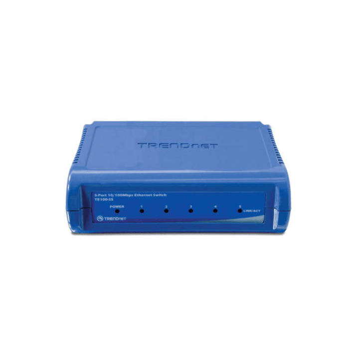 

Коммутатор TRENDnet TE100-S5 Dark Blue