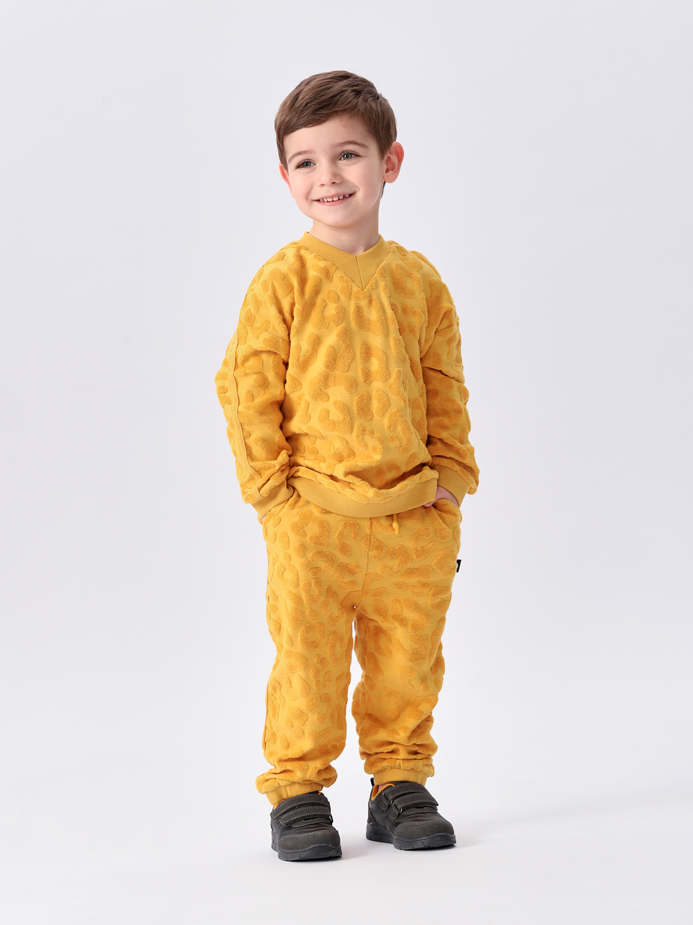 

Брюки детские Happy Baby 88125, желтый, 98, 88125