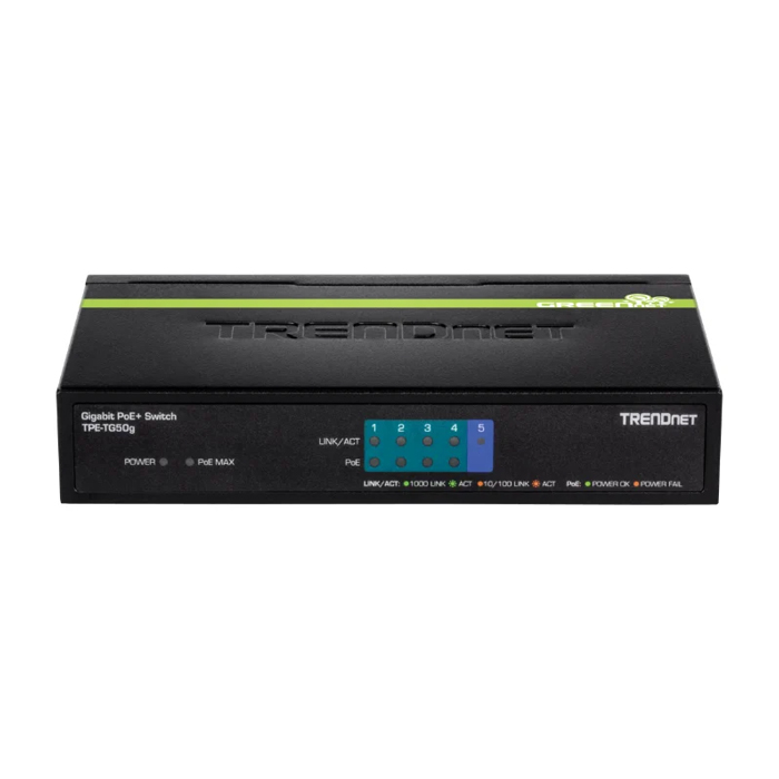 

Коммутатор TRENDnet TPE-TG50g Black