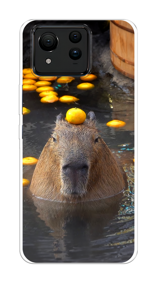 

Чехол на Asus ZenFone 11 Ultra "Капибара отдыхает", Коричневый;оранжевый;серый, 45250-1