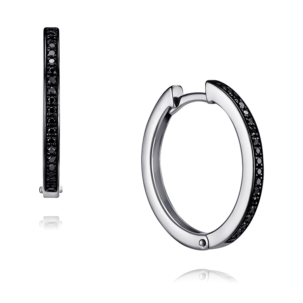 

Серьги из белого золота с бриллиантом ADAMAS 24038988/01-А511Д-421, 24038988/01-А511Д-421