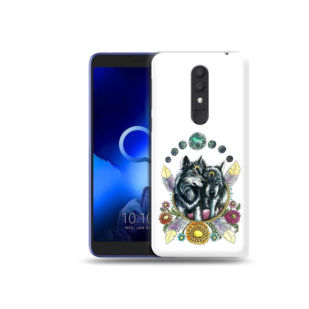 

Чехол MyPads Tocco для Alcatel 1X красивые волки абстракция (PT133941.659.408), Прозрачный, Tocco