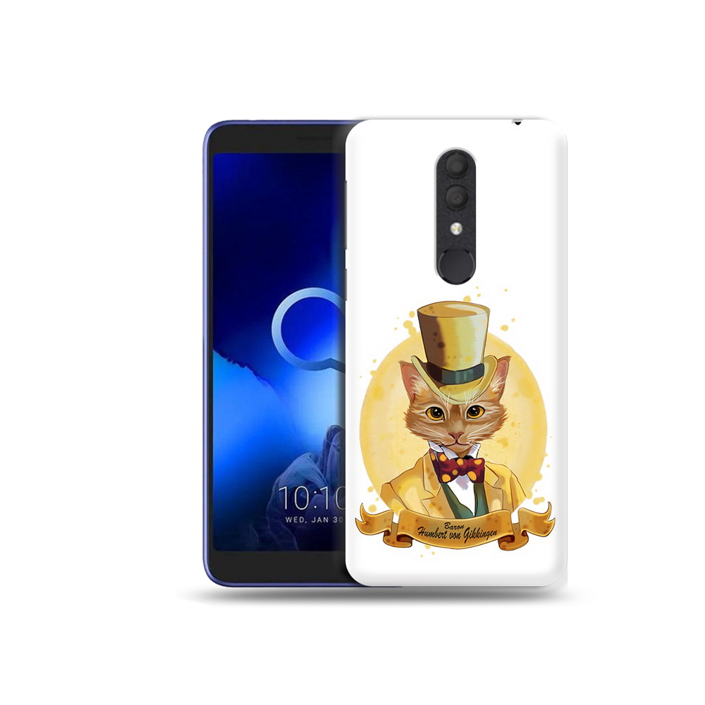 

Чехол MyPads Tocco для Alcatel 1X кот юрист (PT133941.659.401), Прозрачный, Tocco