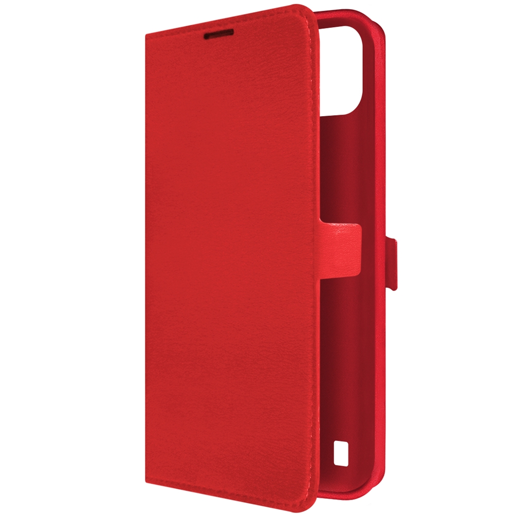 

Чехол-книжка Krutoff Eco Book для Realme C21Y, красный
