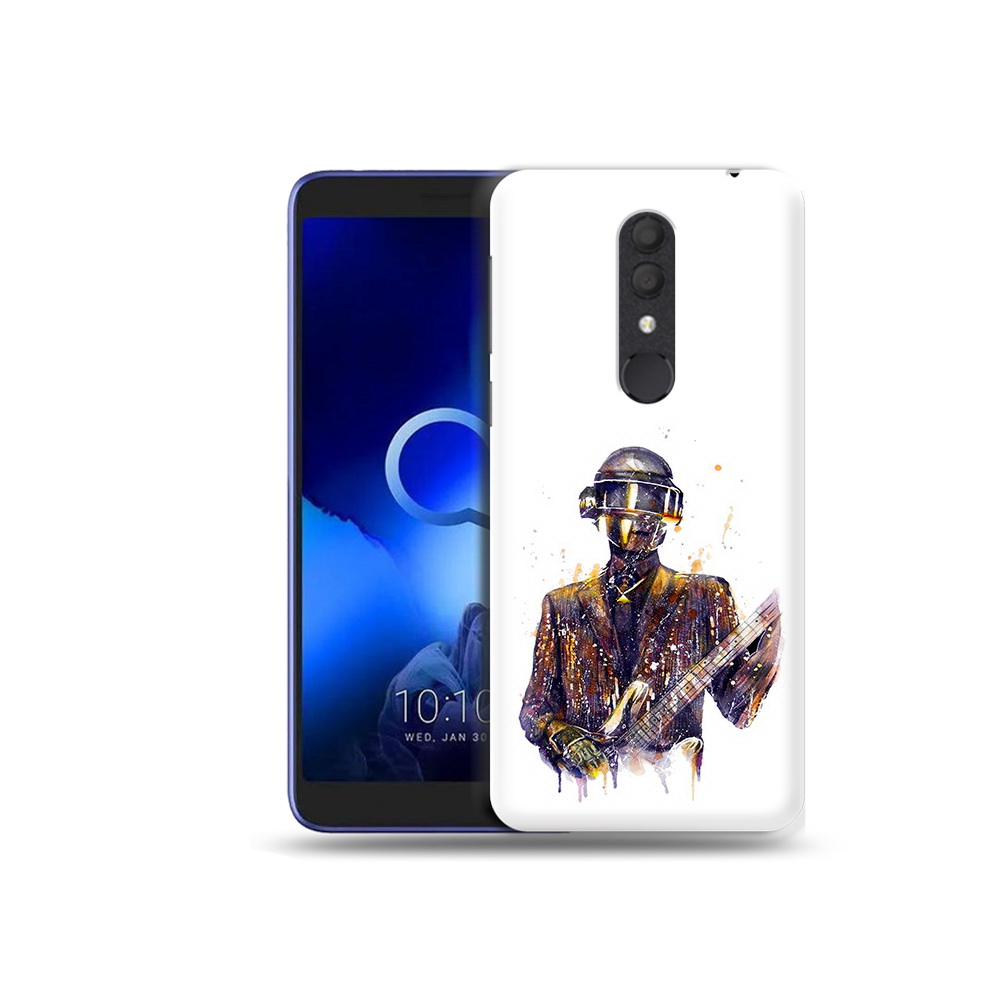 

Чехол MyPads Tocco для Alcatel 1X космо-гитарист (PT133941.659.392), Прозрачный, Tocco