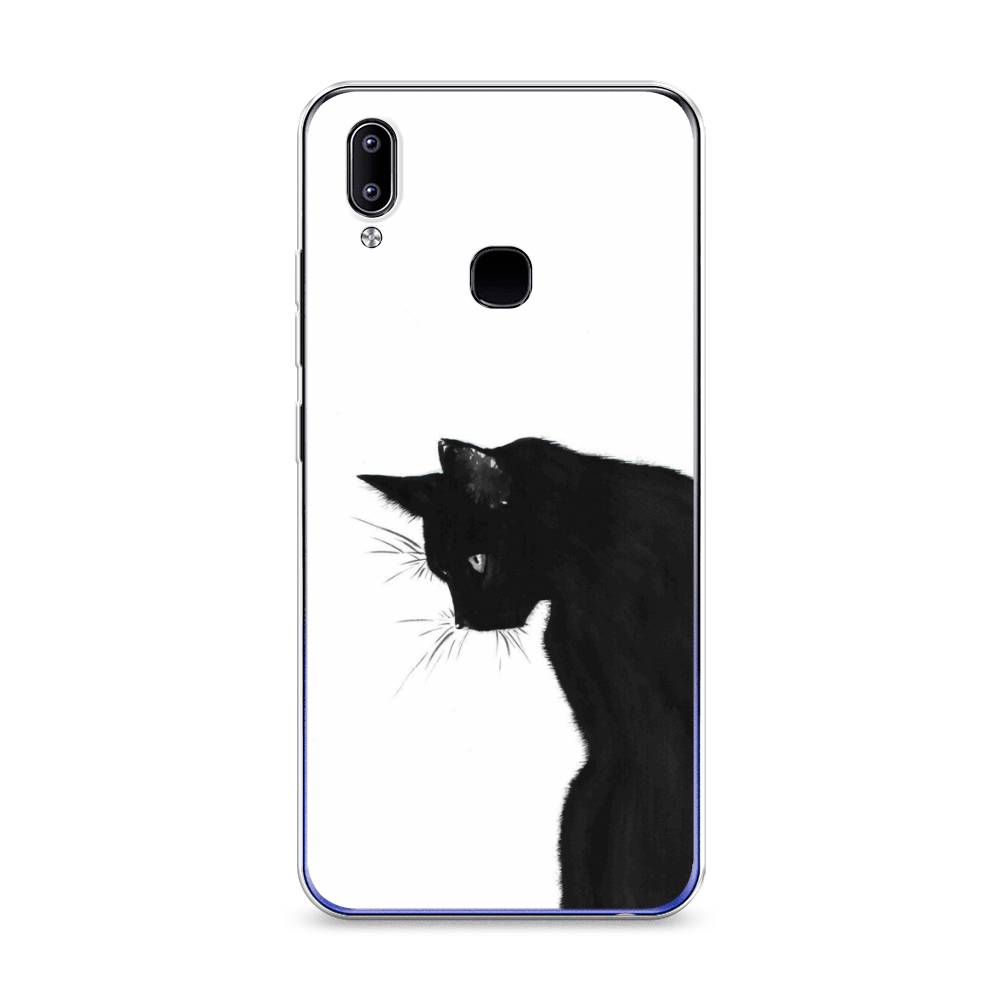 

Чехол Awog на Realme Q3 "Black cat", Разноцветный, 256450-1