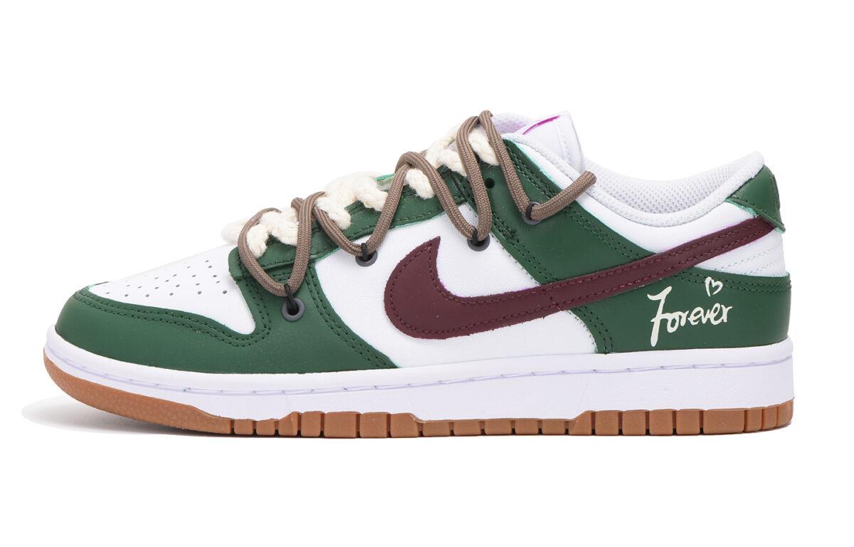 

Кеды унисекс Nike Dunk Low белые 40 EU, Белый, Dunk Low