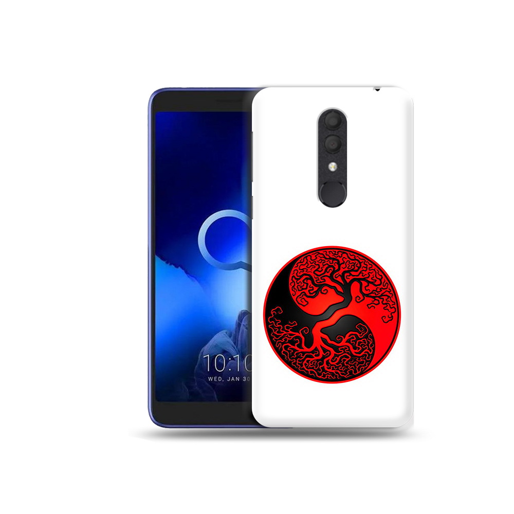 

Чехол MyPads Tocco для Alcatel 1X инь янь дерево (PT133941.659.379), Прозрачный, Tocco