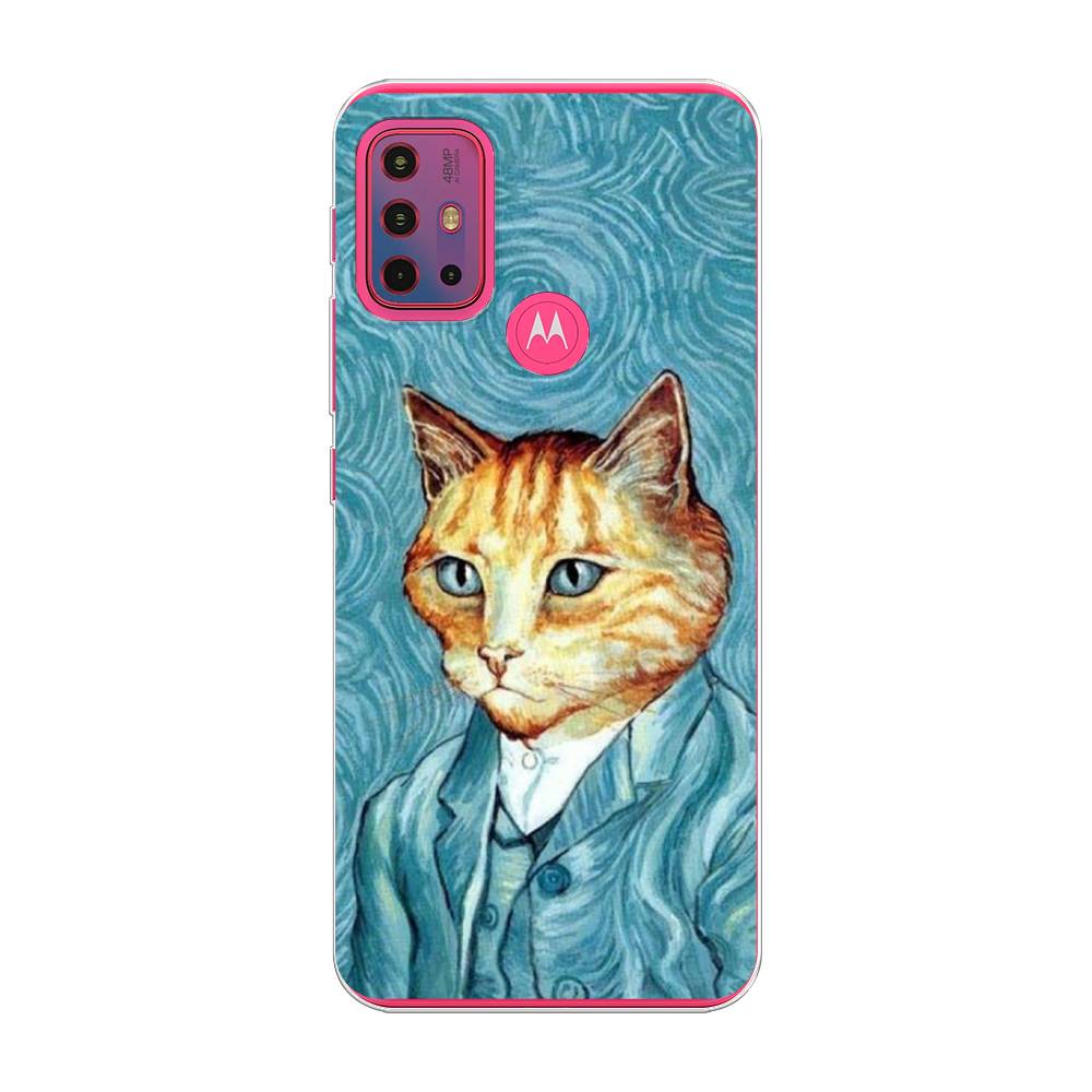 

Чехол Awog на Lenovo K13 Note/Motorola Moto G10/G20/G30 "Кот Ван Гог", Разноцветный, 242250-2