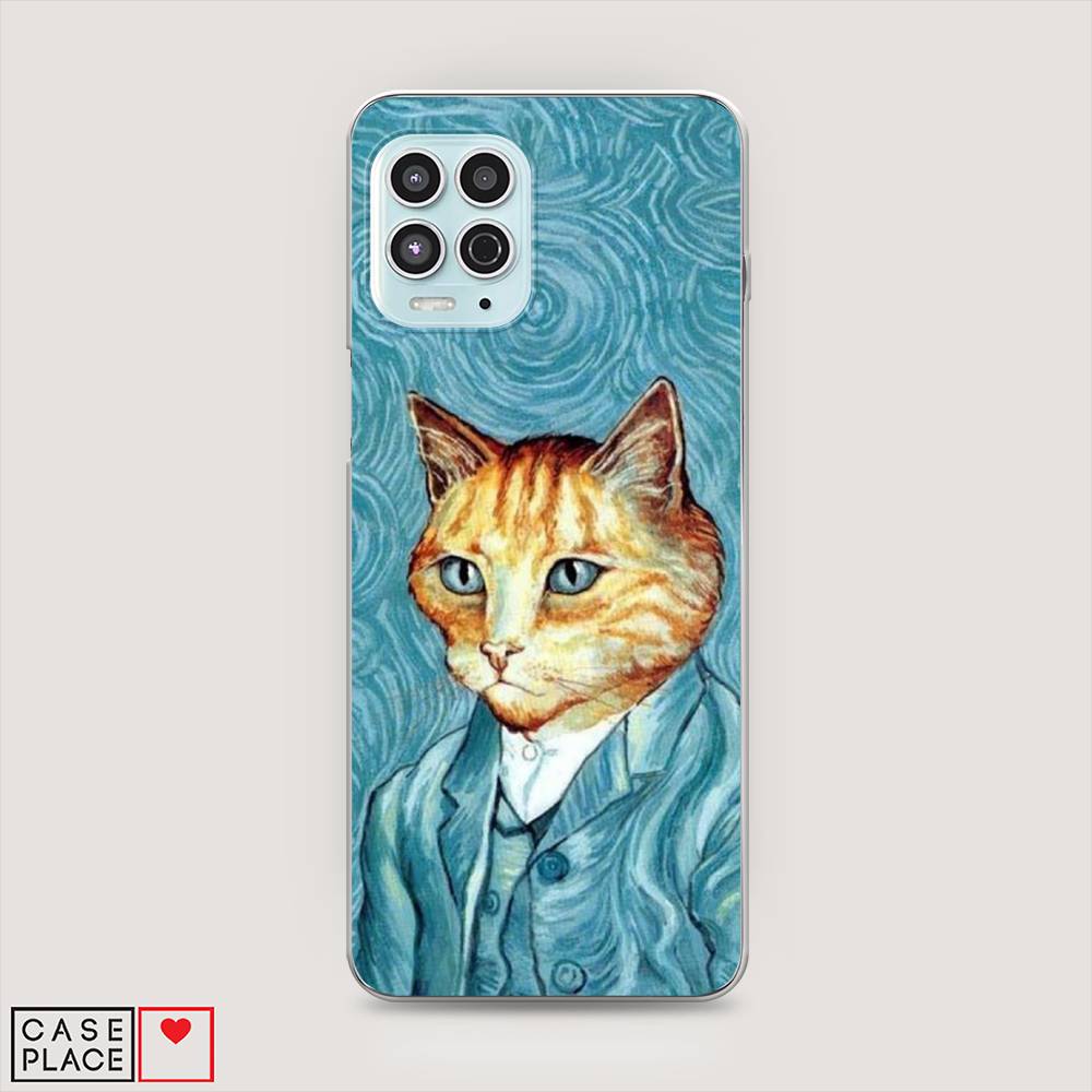 

Чехол Awog на Motorola Moto G100 "Кот Ван Гог", Разноцветный, 241650-2