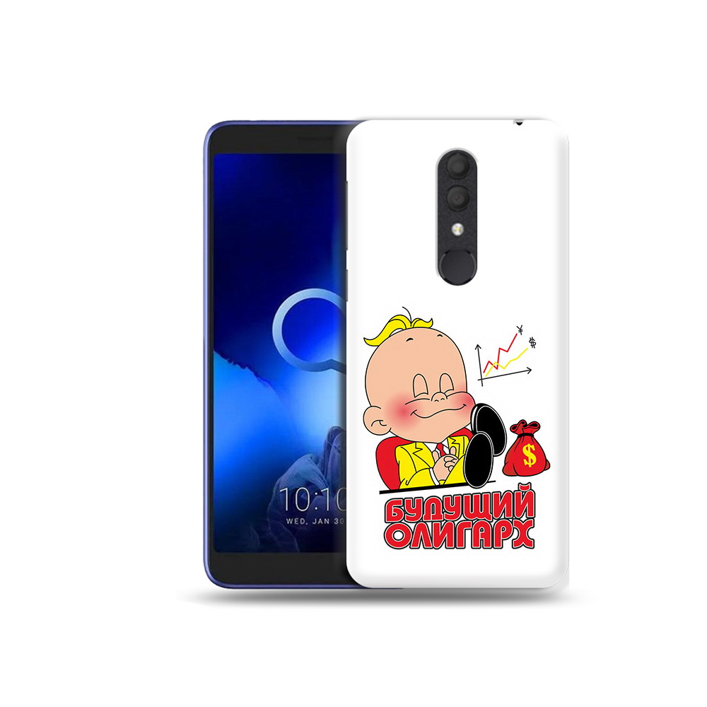 

Чехол MyPads Tocco для Alcatel 1X Будущий олигарх (PT133941.659.37), Прозрачный, Tocco