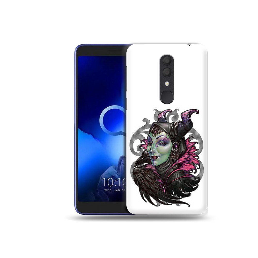 

Чехол MyPads Tocco для Alcatel 1X зеленая девушка с вороном (PT133941.659.357), Прозрачный, Tocco