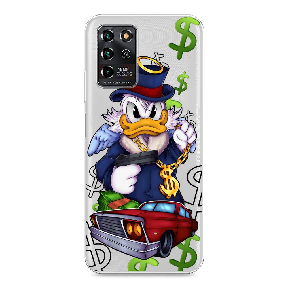 

Чехол на ZTE Blade V30 Vita "Scrooge McDuck with a Gold Chain", Красный;синий;белый, 135050-6