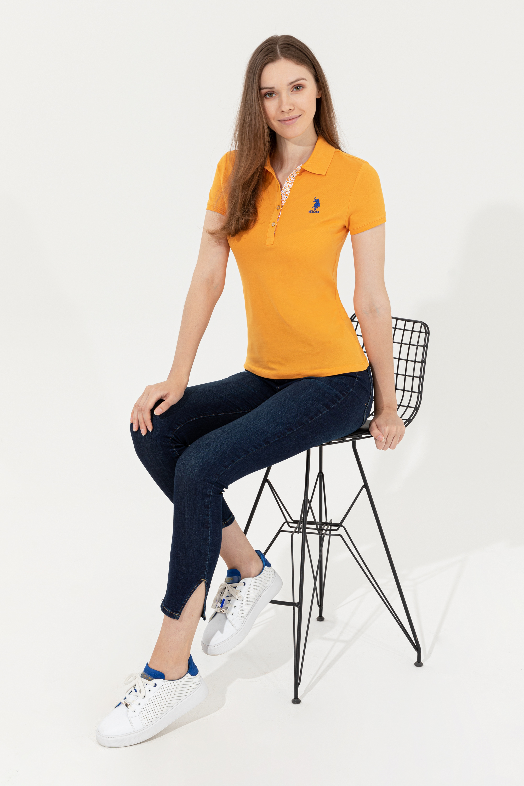 

Футболка женская U.S. POLO Assn. G082SZ0110TP0122 желтая L, Желтый, G082SZ0110TP0122