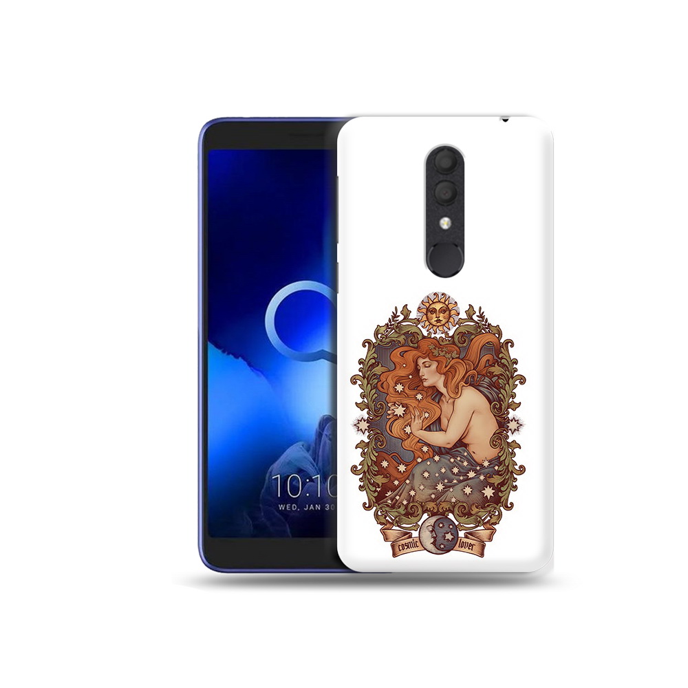 

Чехол MyPads Tocco для Alcatel 1X звездная девушка абстракция (PT133941.659.351), Прозрачный, Tocco