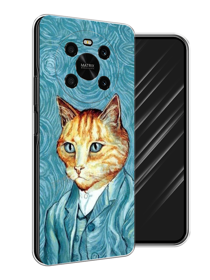

Чехол Awog на Honor X9 4G/Magic4 Lite 4G "Кот Ван Гог", Разноцветный, 6108150-2