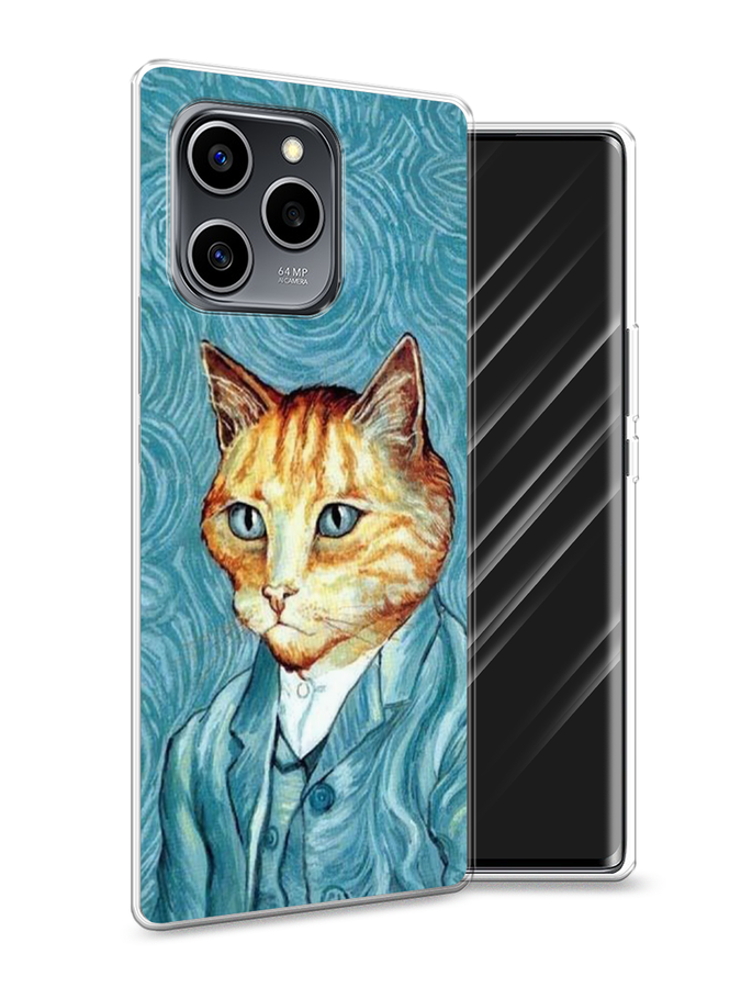 

Чехол Awog на Honor 60 SE "Кот Ван Гог", Разноцветный, 6108050-2