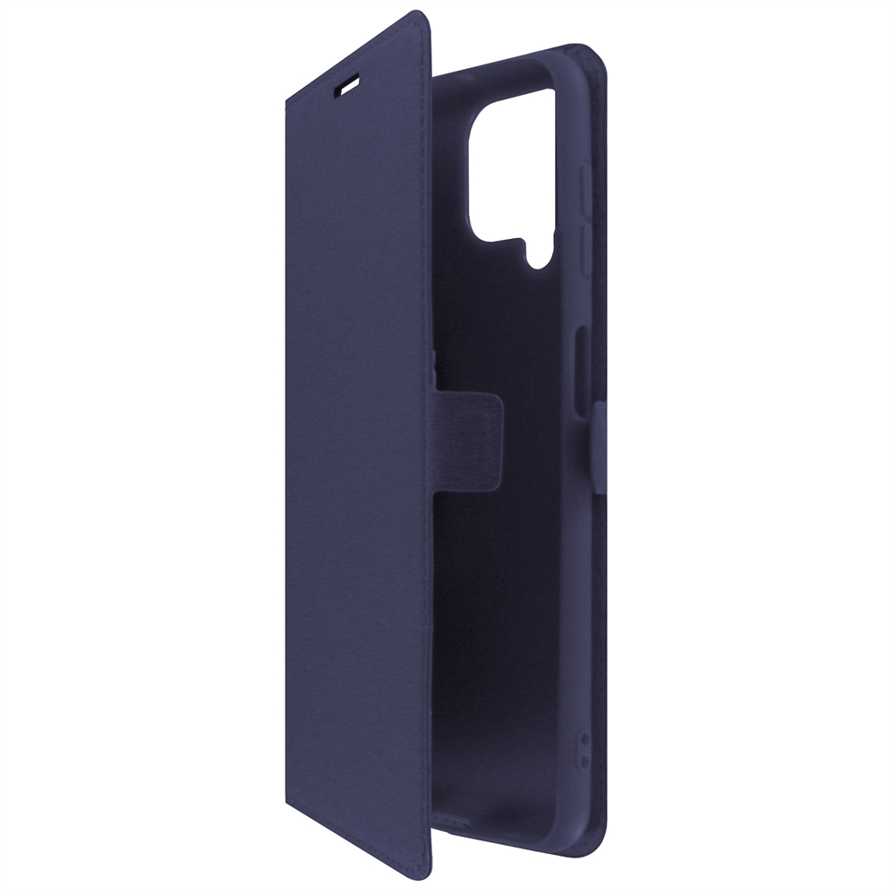 фото Чехол-книжка krutoff eco book для samsung galaxy a22/m22 (a225/m225), синий