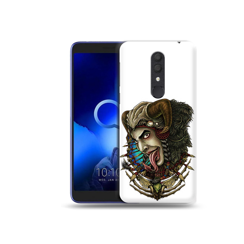 

Чехол MyPads Tocco для Alcatel 1X длинный язык (PT133941.659.330), Прозрачный, Tocco