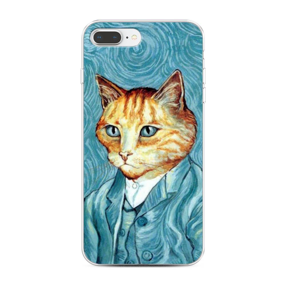 

Чехол Awog на Apple iPhone 8 Plus / Айфон 8 Plus "Кот Ван Гог", Разноцветный, 10950-2