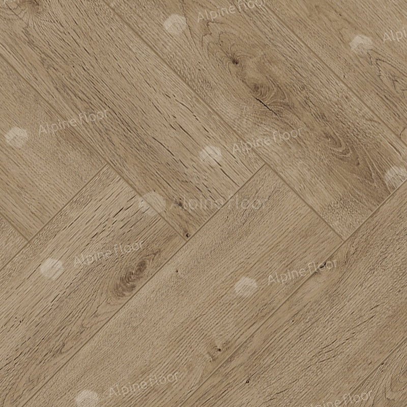 Ламинат Alpine Floor Herringbone 12 Pro LF106-07 Дуб Прованс 606х101х12 мм