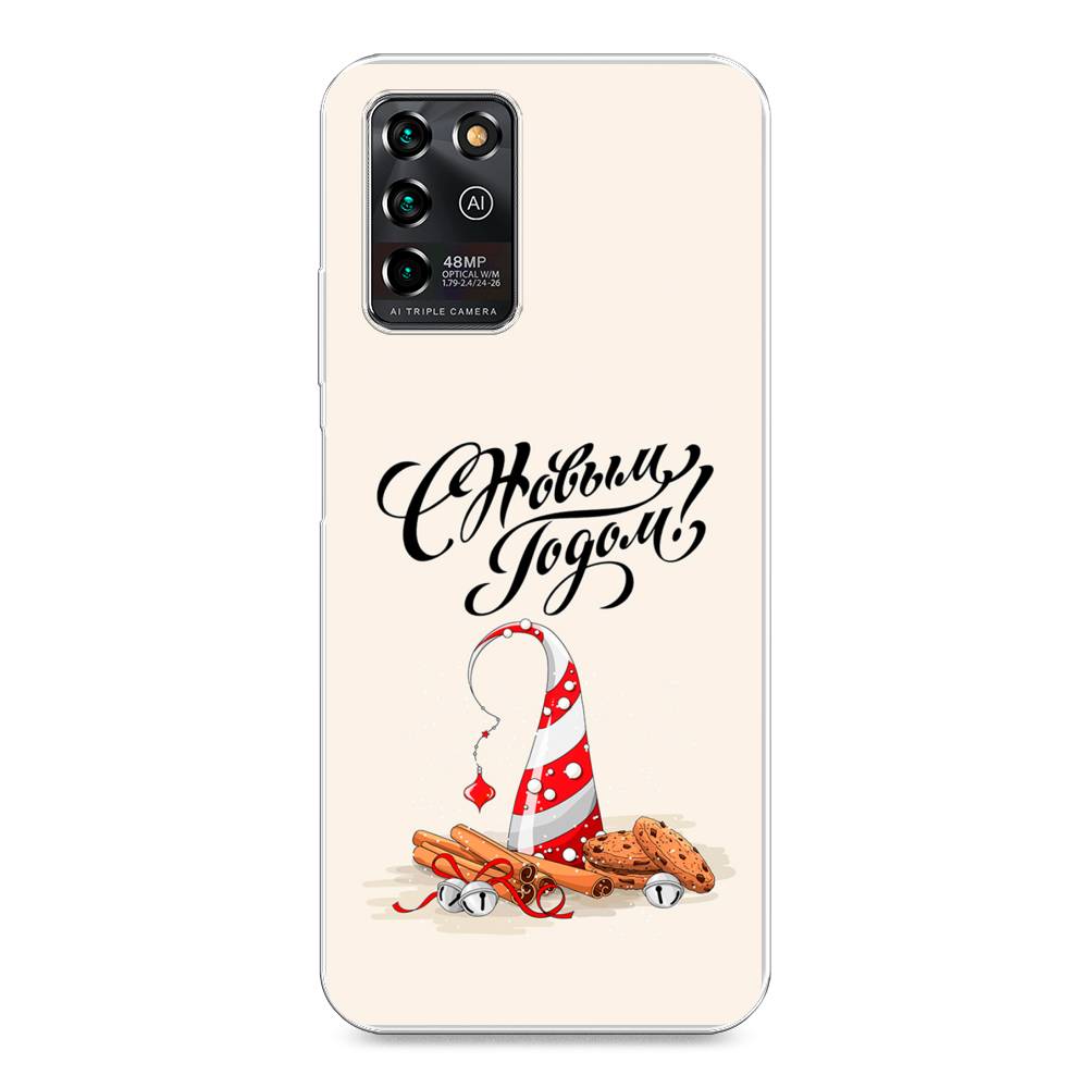 

Чехол для ZTE Blade V30 Vita "Подарки на Новый Год", Бежевый;красный;черный, 135050-5