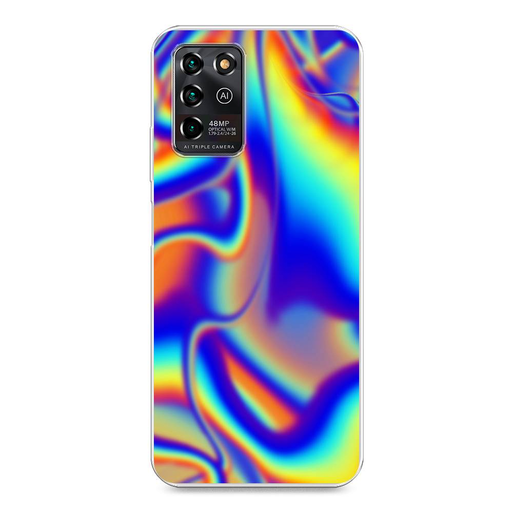 

Чехол на ZTE Blade V30 Vita "Яркая голограмма", Разноцветный, 135050-3