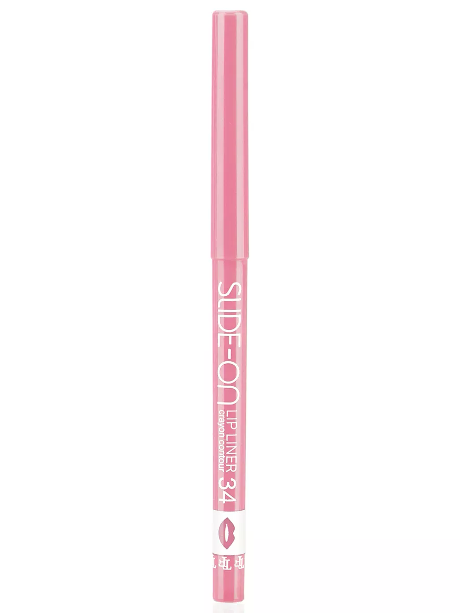 Карандаш для губ TF Cosmetics Slide-On т.34 Розовый vivienne sabo карандаш для губ jolies levres 202 тёмно розовый холодный 1 4 г