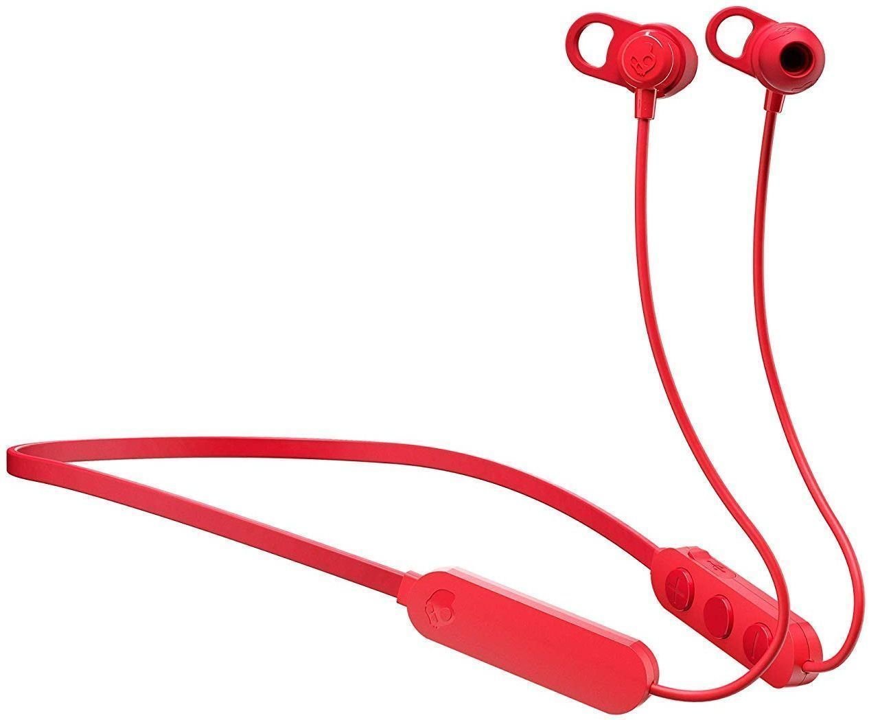 фото Беспроводные наушники skullcandy jib+ wireless grey/red