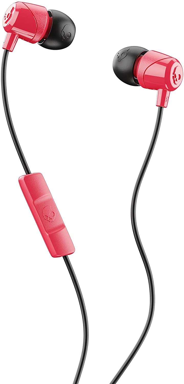 фото Наушники skullcandy jib in-ear black/red