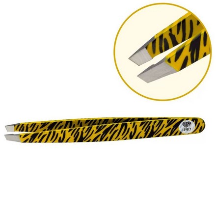 

Пинцет для бровей цветной Lovely, Safari Leopard, Оранжевый